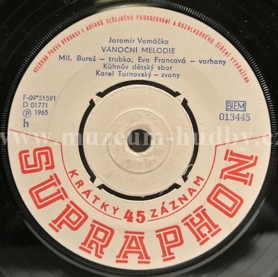 Kühnův Dětský Sbor / Karel Vlach Se Svým Orchestrem