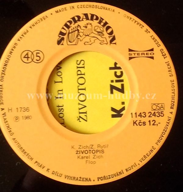 Karel Zich / L. Filipová