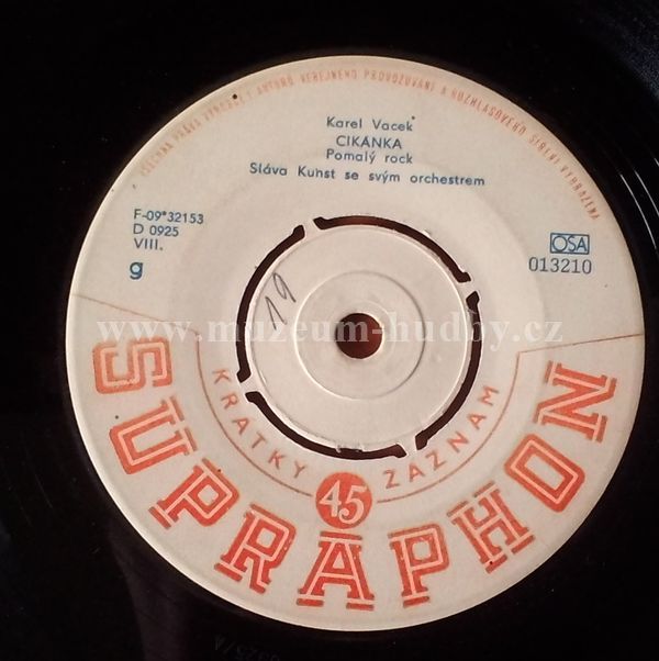 Sláva Kunst Se Svým Orchestrem / Karel Duba Se Svou Skupinou