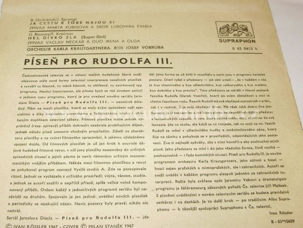 Marta Kubišová / Václav Neckář a Duo Irena A Olga