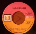 Earl Richards-The House Of Blue Lights / Hard Times A Comin