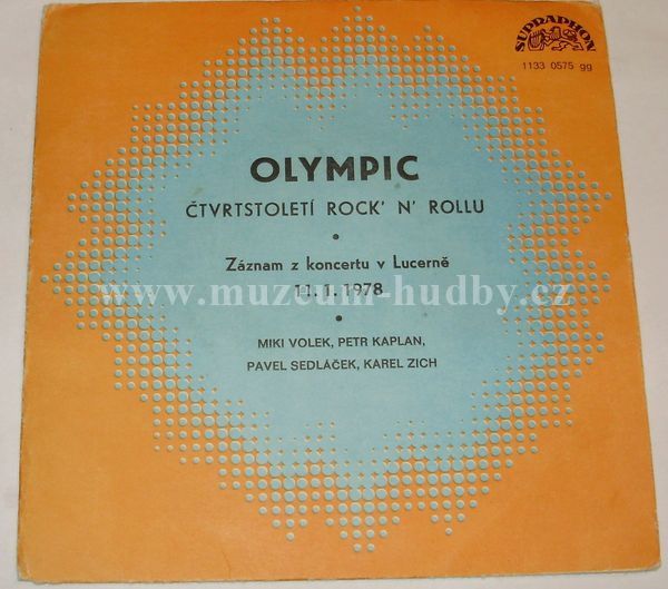 Miki Volek, Petr Kaplan, Pavel Sedláček, Karel Zich / Olympic