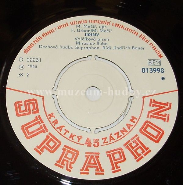 Erika Bauerová, Zorka Kohoutová, Miroslav Šuba