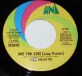 Love Unlimited-Are You Sure / Another Chance