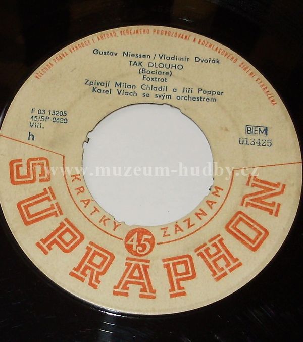 Milan Chladil a Jiří Popper / Gustav Brom Se Svým Orchestrem