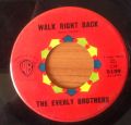 The Everly Brothers-Walk Right Back / Ebony Eyes