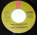 Teddy Pendergrass-Love T.K.O. / I Just Called To Say