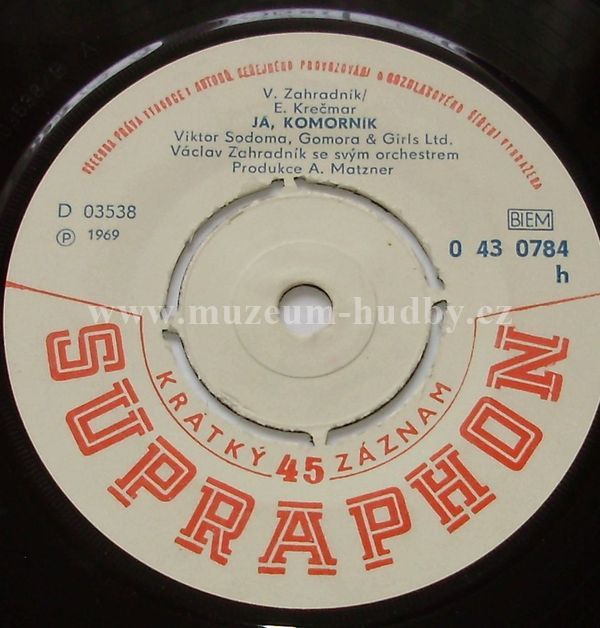 V. Sodoma / Gomora / V. Zahrdník