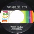 Webb Pierce-Cow Town / Sooner Or Later