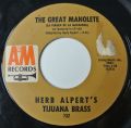 Herb Alpert's Tijuana Brass-Mexican Drummer Man / The Great Manolete