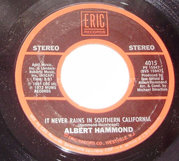 Albert Hammond / The Archies