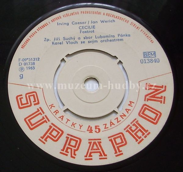 Karel Vlach Se Svým Orchestrem / Jozef Zima