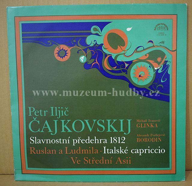 Petr Iljič Čajkovskij, Michail Ivanovič Glinka, Alexandr Porfirjevič Borodin, Česká Filharmonie