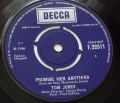 Tom Jones-Green, Green Grass Of Home / Promise Her Anything