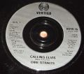 Dire Straits ‎-Calling Elvis / Iron Hand