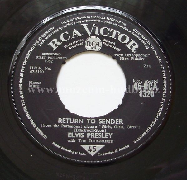 Elvis Presley With The Jordanaires