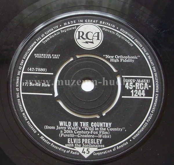 Elvis Presley With The Jordanaires