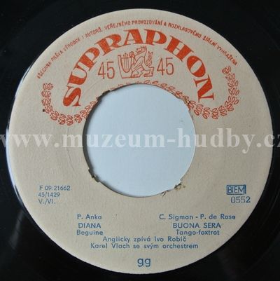 Ivo Robič, Fred Frohberg, Karel Vlach Se Svým Orchestrem