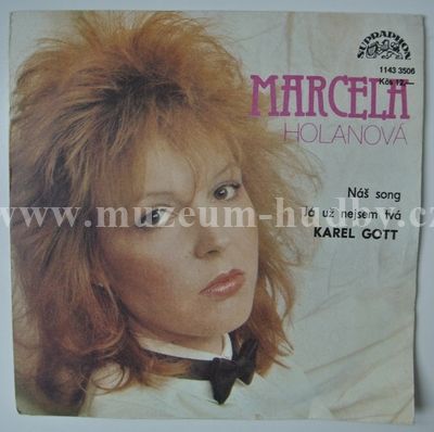 Marcela Holanová A Karel Gott