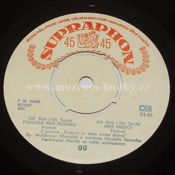 Waldemar Matuška, Jiří Šlitr / Jiří Suchý