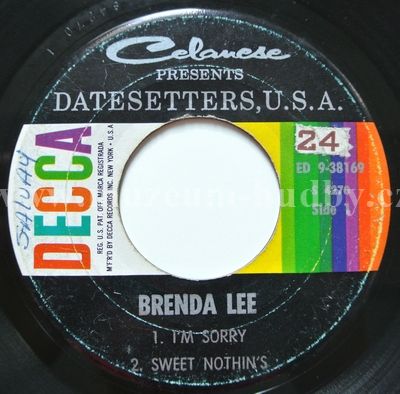 Brenda Lee / Carl Dobkins, JR.