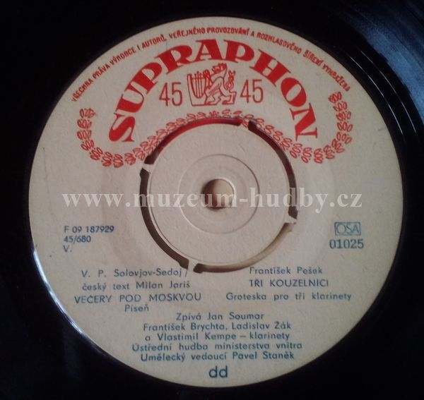 Jan Soumar / Ladislav Žák / František Brychta / ...