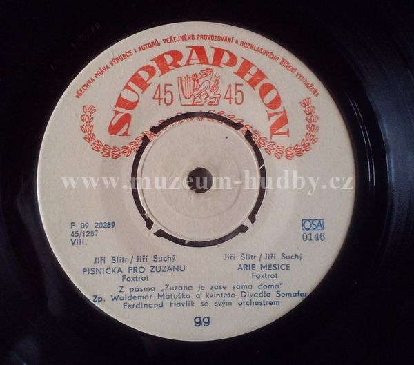 Waldemar Matuška, Jiří Šlitr / Jiří Suchý