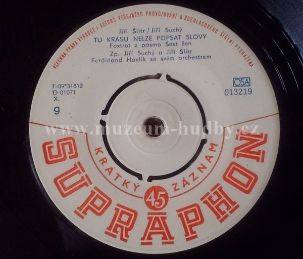 Waldemar Matuška, Jiří Šlitr / Jiří Suchý