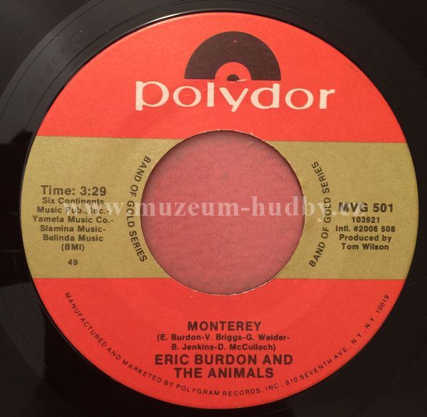 Eric Burdon And The Animals