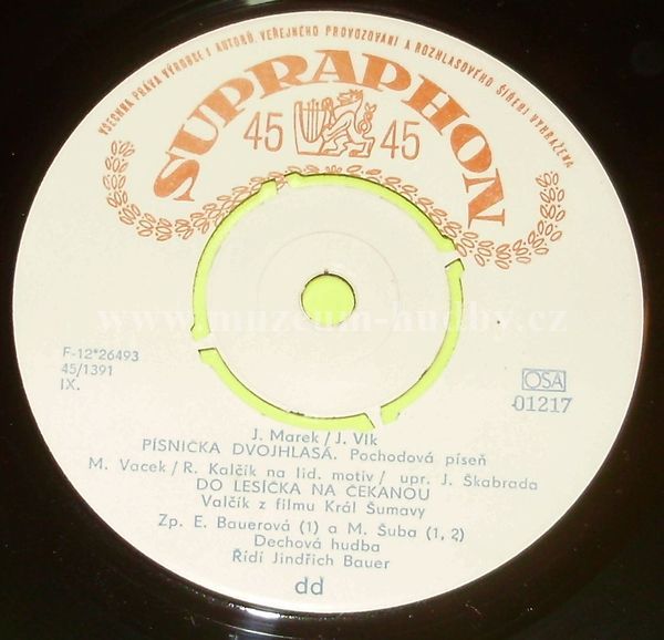 E. Bauerová / M. Šuba / Dechová Hudba