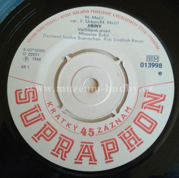 Erika Bauerová, Zorka Kohoutová, Miroslav Šuba