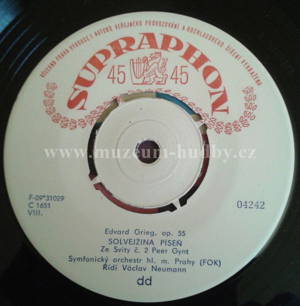 Edvard Grieg a Symfoniský orchestr hl.m. Prahy