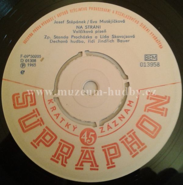 Josef Štěpánek, Eva Matejíčková, Saša Grossman, Vaclav Bartl