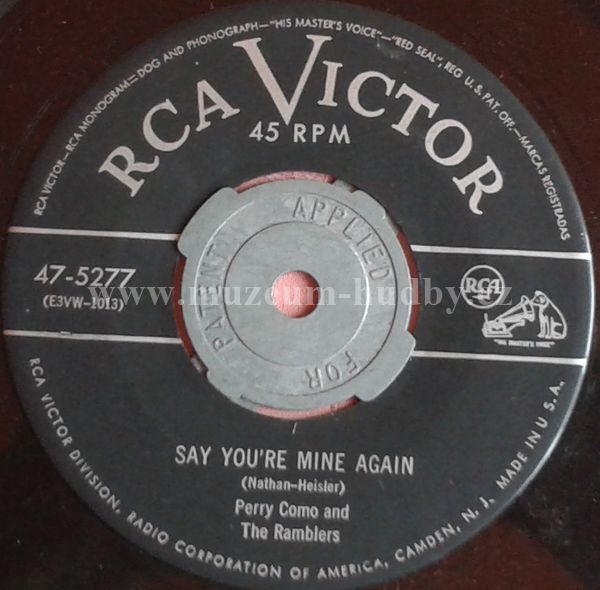 Perry Como And The Ramblers