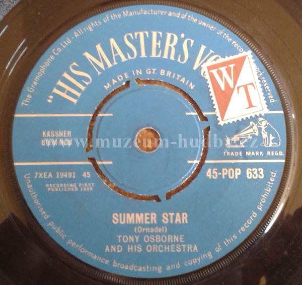 Tony Osborne And His Orchestra