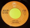 Tom Jones-Say You'll Stay Until Tomorrow / Lady Lay