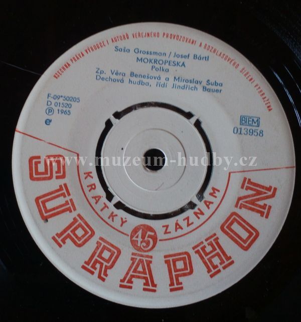 Josef Štěpánek / Eva Matejíčková / Saša Grossman / Vaclav Bartl