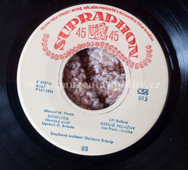 Jiří Bažant / Manuel M. Ponce / Smyčcový orchestr D. Brázdy