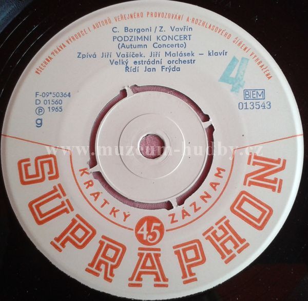 Jiří Vašíček / Karel Hála, Jana Petrů A Sbor Lubomíra Pánka