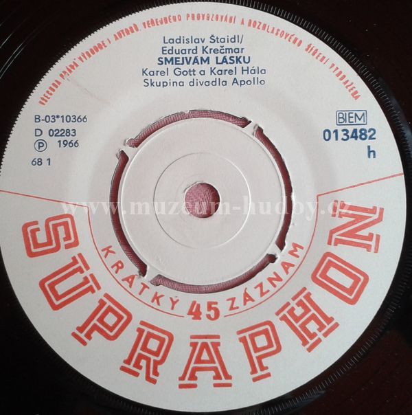 Karel Gott, Karel Hála