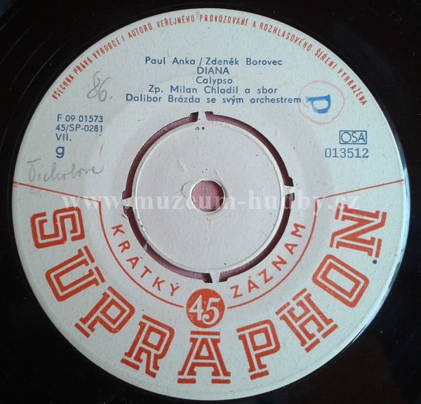 Milan Chladil / Taneční Orchestr Čs. Rozhlasu