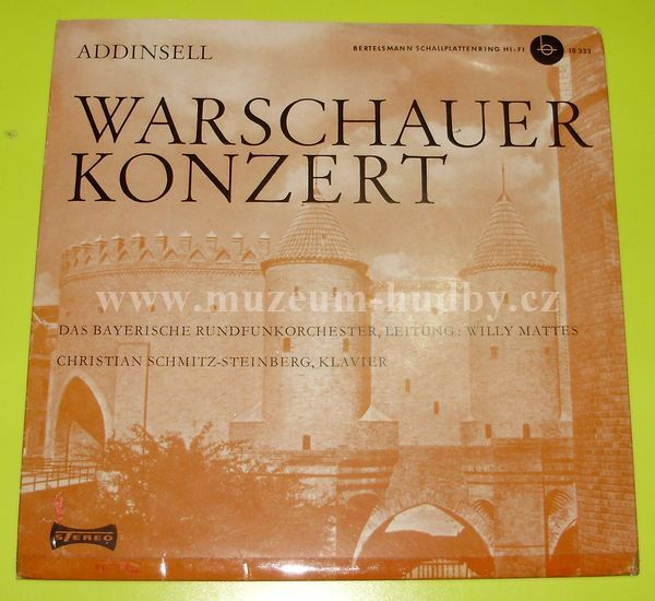 Addinsell / Das Bayerische Rundfunkorchester / Willy Mattes / Christian Schmitz-Steinberg