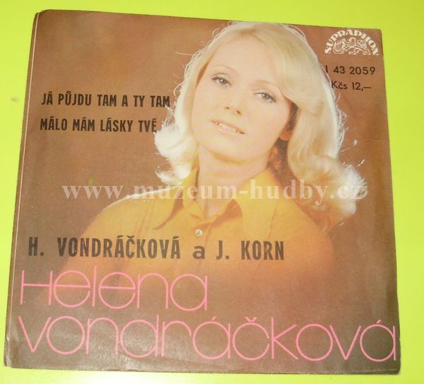 H. Vondráčková a J. Korn