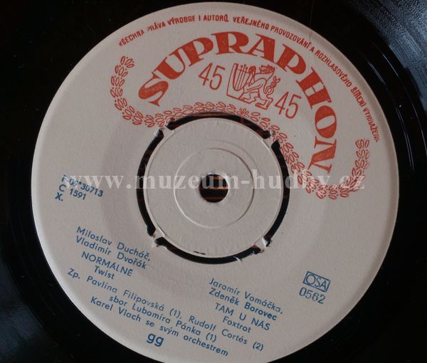 Josef Zíma, Pavlína Filipovská, Rudolf Cortés