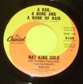 Nat King Cole With The Merry Young Souls, Ralph Carmichael's Orchestra-My True Carrie, Love / A Rag, A Bone And A Hank Of Hair