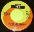 Peter And Gordon-Woman / Wrong From The Start