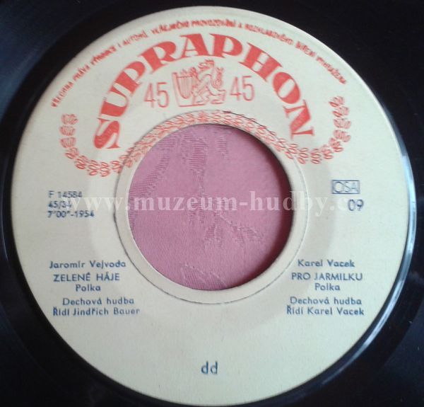 Dechový Orchestr Gramofonových Závodů, Dechová Hudba Supraphon