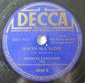 Frances Langford With Dick McIntire And His Harmony Hawaiians-Lovely Hula Hands / South Sea Sadie