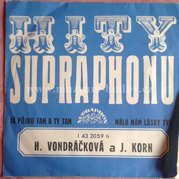 H. Vondráčková a J. Korn