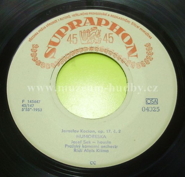 Josef Suk, Josef Hála